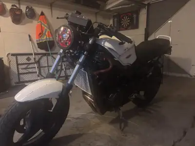 For sale or trade for vehicle. Fun bike, rides great. Alberta registered. Carb rebuild this last sea...