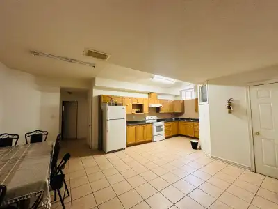 A clean and spacious 2-room basement is available for long-term rent in a quiet, family friendly nei...