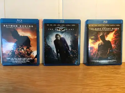 Batman - The Dark Knight - Complete Blu-Ray movies, View more