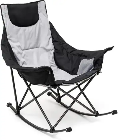 SUNNYFEEL Portable Rocking Camping Chair, View more