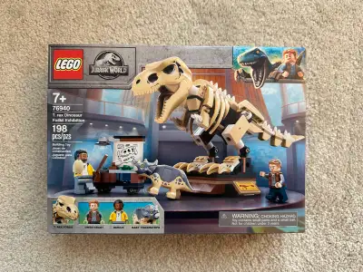 Item: LEGO 76940 Jurassic World T. Rex Dinosaur Fossil Exhibition Condition: Brand new and sealed Pr...