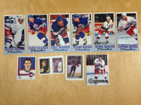 Lot of 55 Winnipeg Jets NHL player cards Fleer, Bowman, O Pee Ch