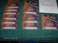 10 Toro Strings Assorted Strings for Bowed Instruments, 120cm.