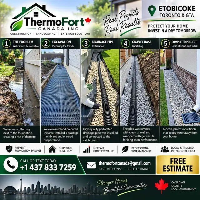 ThermoFort Foundation Drainage and Construction Services