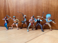Papo Far West 6 figurine set (1999, 2002)