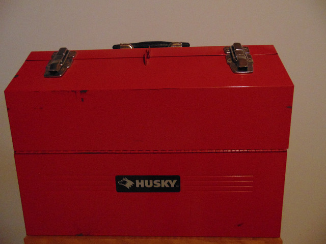 Large Red Husky Tool Kit with 5 storage compartments in Tool Storage & Benches in Kingston - Image 2