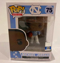 BNIB Funko University Of North Carolina Pop Michael Jordan Warm