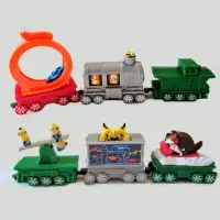 6 petits trains - jouets Mc Do