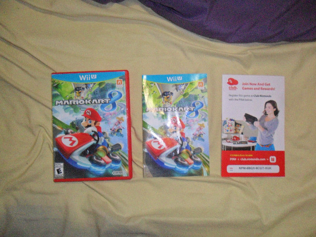 Mario Kart 8 Game in Nintendo Wii U in Petawawa