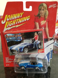 1:64 Diecast Johnny Lightning 1965 Sheby Cobra 427 Poster Incl