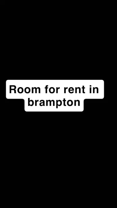 looking for room in brampton