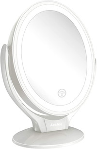 Aesfee LED Lighted Makeup Vanity Mirror/miroir
