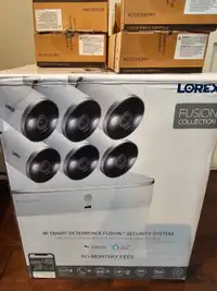 NEW Lorex 4K IP Wired NVR System with 6 4K Bullet Cameras