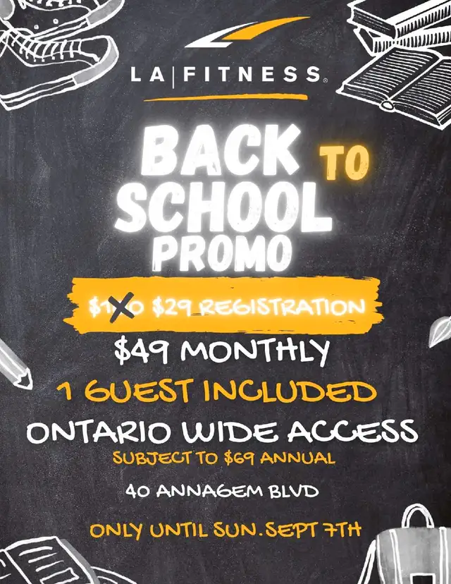 LA Fitness 2 For 1 Membership 63660964325633120