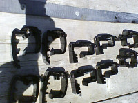 Truck cap clamps