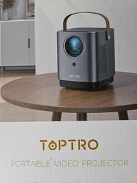 Brand new toptro projector, regular $175