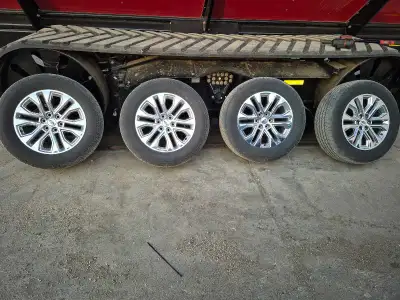 I have a set of chrome 20" rims taken off a 2025 F-150 for sale, $1,200 o.b.o. 6x135 bolt pattern wi...