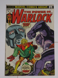 Marvel Comics Warlock#7 Reed Richards vs Doctor Doom! comic book