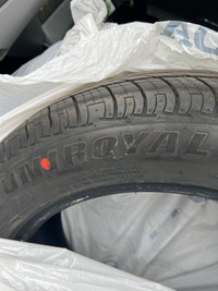Tires. Uniroyal, all season. 235/55/19