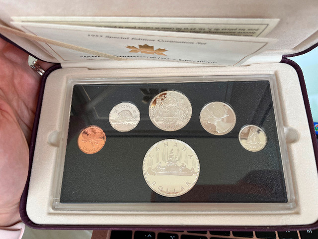 1953 Special Edition Coronation Minted Coin Set in Arts & Collectibles in St. John's