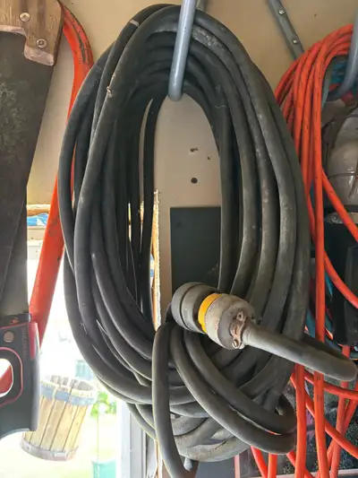 heavy duty black cord , View more