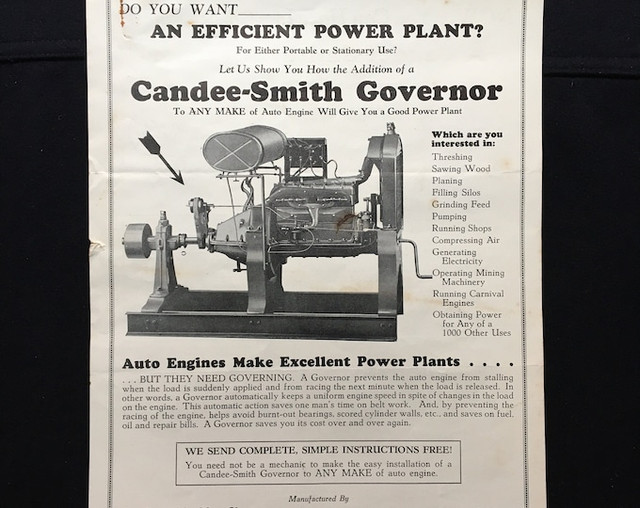 Candee-Smith Engine Governor - 1920s in Engine & Engine Parts in Ottawa - Image 2