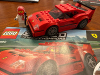 Built Lego 75890 Ferrari F40 Competizione