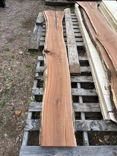 live edge oak boards, View more