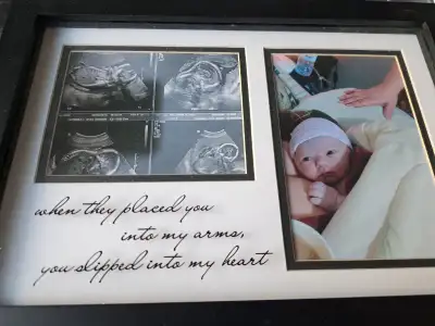 New Baby picture frame, View more