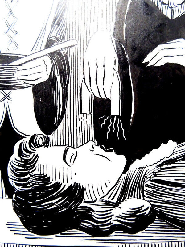 DENTAL QUACKERY Magnetic Exorcism original illustration  OLLOM in Arts & Collectibles in Cambridge - Image 3