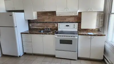 Grand 31/2 avec Stationnement ( 2 min a pied metro Jean-Talon)