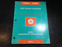 1993-1995 Jeep Grand Cherokee ZJ Service Manual Limited 4.0L 5.2