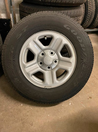 Jeep Wrangler tires and rims