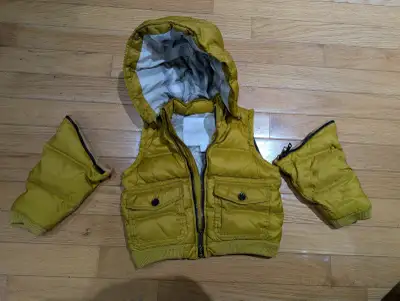 Burberry snow coat or vest  for  6-8 Month, View more