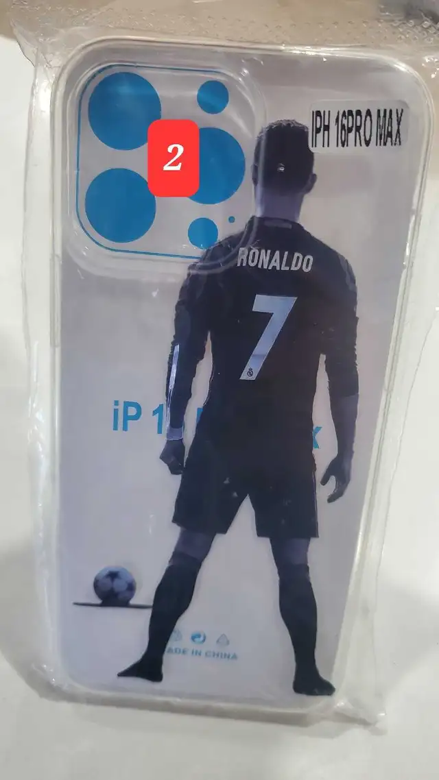 iPhone 16/15 Pro Max Ronaldo Messi Phone Case in Cell Phone Accessories in Cambridge - Image 5