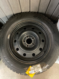 215/65/17 Winter Tires on generic rims ONLY 2
