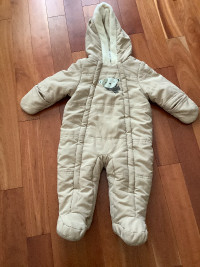 Baby snowsuit 6-12 months
