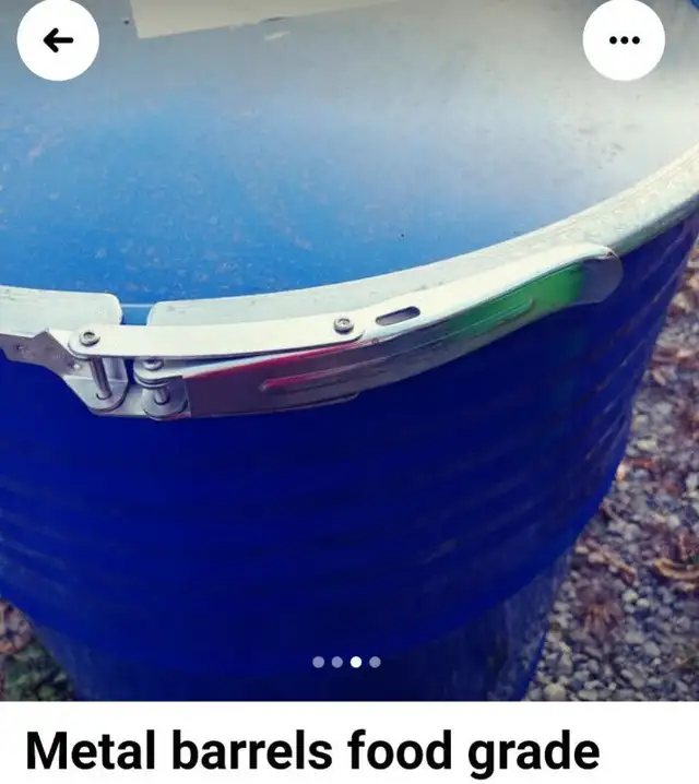 55 gallons food grade steel drum in Other in Markham / York Region - Image 4