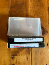 Two VHS Tapes about the Bluewater Bridge