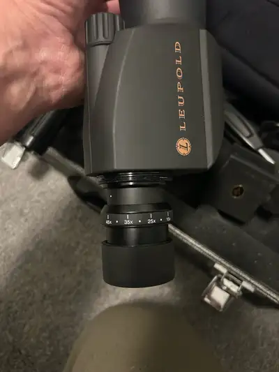 Leupold Sequoia 15x45x60, Windproof Spotting Scope . Complete with carry case, window mount, mini Tr...