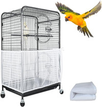 XL White ASOCEA Universal Bird Cage COVER Extra Large