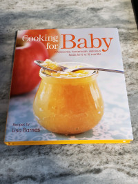 Cooking for Baby Book