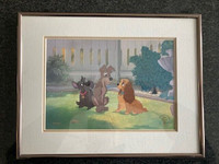 Disney Limited Edition Print lady & The Tramp