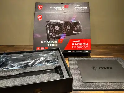 AMD Radeon RX 6800XT MSI Gaming Z Trio 16GB, View more