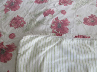 King Size Duvet cover and shams Reversible and Bedskirt