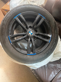 Summer cooper BMW  tires with sport RIM