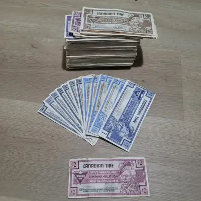Canadian Tire Money Lot Now $75 for only $50, View more
