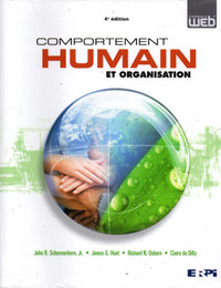 Comportement humain et organisation 4e éd. +CODE Longueuil / South Shore Greater Montréal Preview
