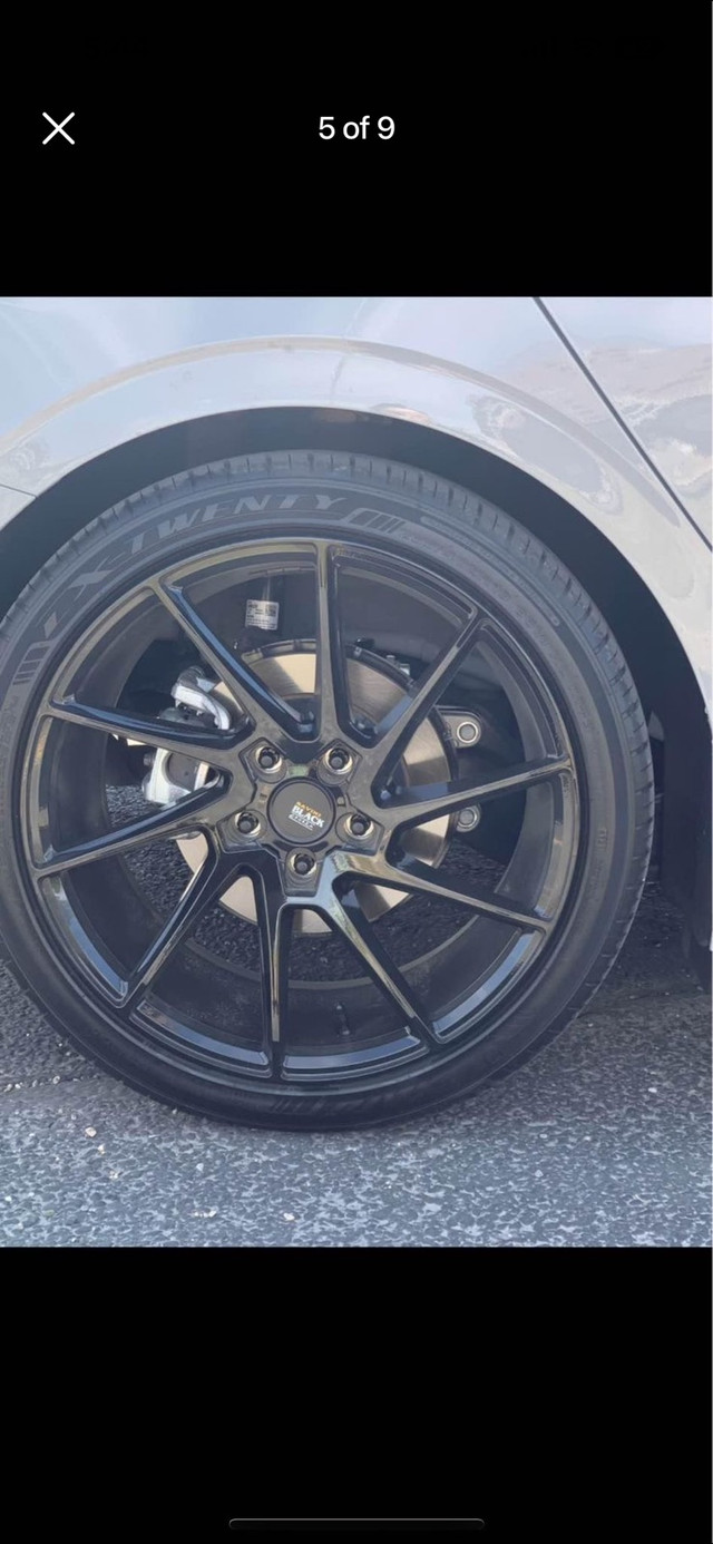 Savini 19” Gloss Black Rims 5x114.3  in Tires & Rims in La Ronge - Image 4