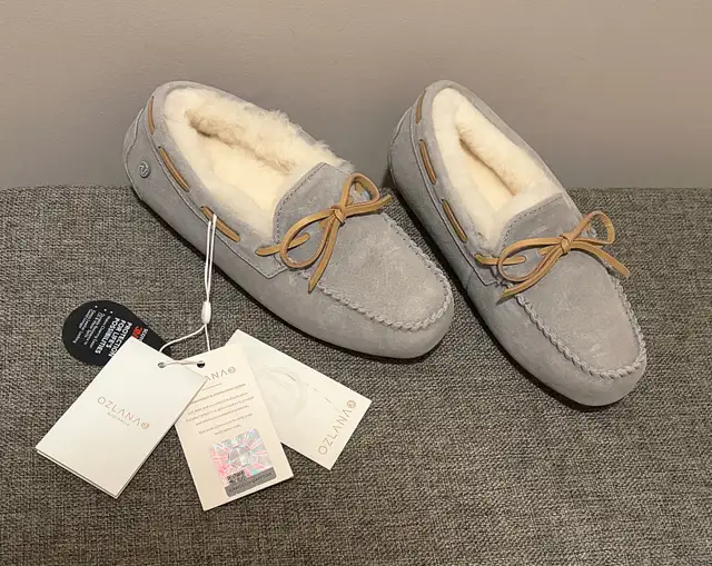 UGG OZLANA Moccasin Sheepskin Loafers